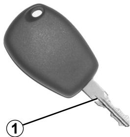DACIA DUSTER - Clés, télécommande à radiofréquence : généralités (1/2) - 1