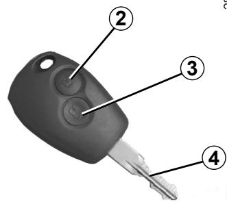 DACIA DUSTER - Clés, télécommande à radiofréquence : généralités (1/2) - 2