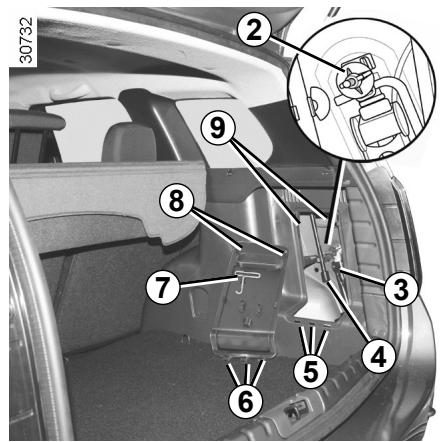 DACIA DUSTER - Accès aux outils - 1