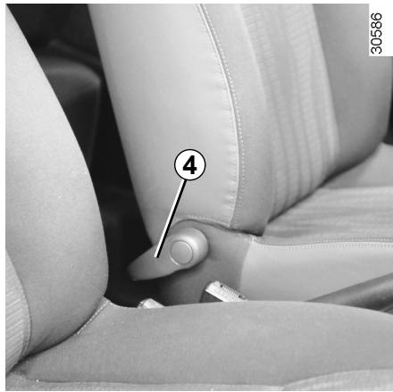 DACIA DUSTER - Pour monter ou descendre l'assise du siège conducteur - 1