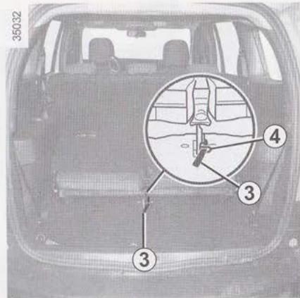 DACIA LODGY - Pour rabattre les sièges - 1