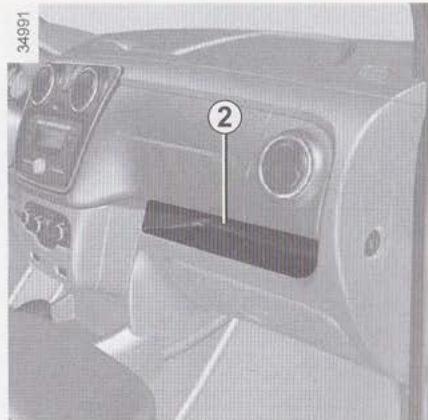 DACIA LODGY - Boîte à gants - 1