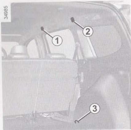 DACIA LODGY - Transport d'objects : filet de séparation - 1