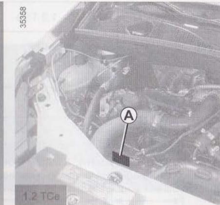 DACIA LODGY - Plaques d'identification moteur - 1