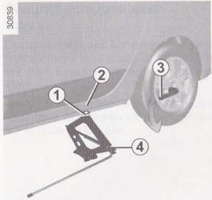 DACIA LODGY - Changement de ROUE (1/2) - 1