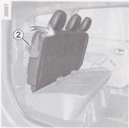 DACIA LODGY - Pour rabattre le dossier - 1
