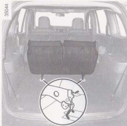 DACIA LODGY - Pour repositionner les sièges - 1