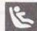 DACIA LODGY - Siège enfant fixé à l'aide de la fixation ISOFIX - 1