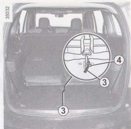 DACIA LODGY - Pour déposer les sièges - 1
