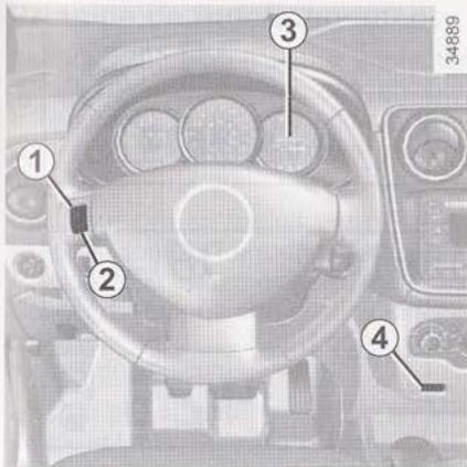 DACIA LODGY - Limiteur de vitesse (1/2) - 1