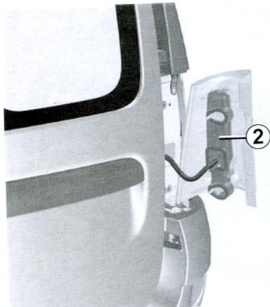DACIA LOGAN - Feux de direction/feux de position et de stop - 1