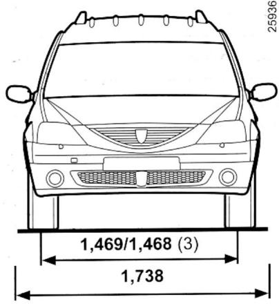 DACIA LOGAN - C - plaque moteur ou étiquette moteur - 4