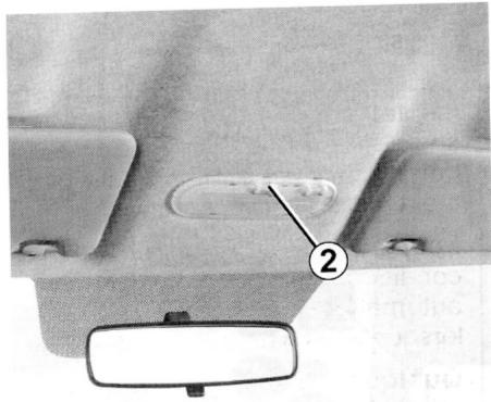 DACIA LOGAN - Plafonnier a ou b (suivant véhicule) - 2
