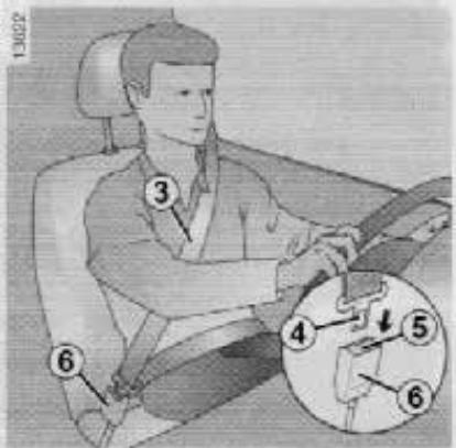 DACIA SANDERO - Ajustement des ceintures de sécurité - 1