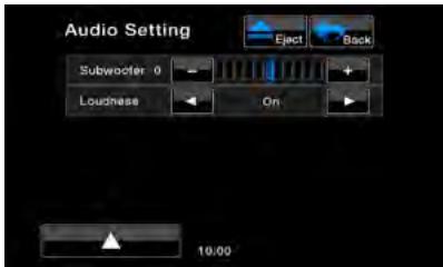 CLARION VX401E,  VX402E - Réglage des paramètres audio - 3