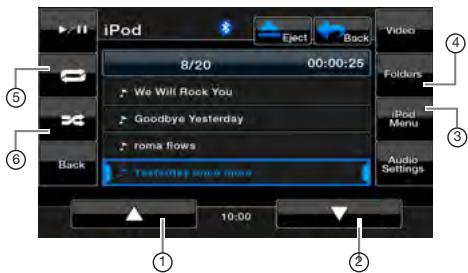 CLARION VX401E,  VX402E - Touche [List] - 1