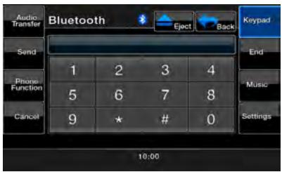 CLARION VX401E,  VX402E - Sélection du mode téléphone Bluetooth - 1