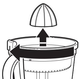 KITCHENAID 5KFP1644EMS ARTISAN - Installation/retrait du presse agrumes - 5