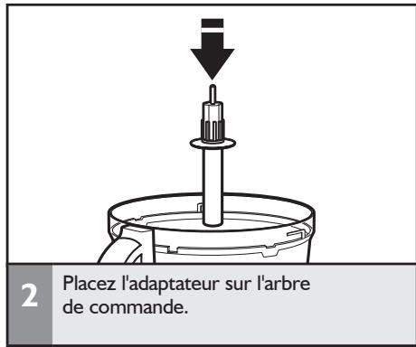 KITCHENAID 5KFP1644EMS ARTISAN - Installation/retrait du bol de préparation - 2