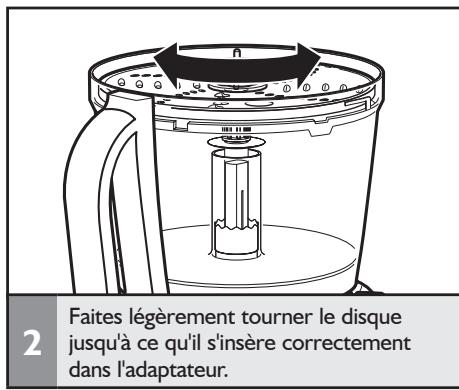 KITCHENAID 5KFP1644EMS ARTISAN - Installation/retrait du bol de préparation - 7