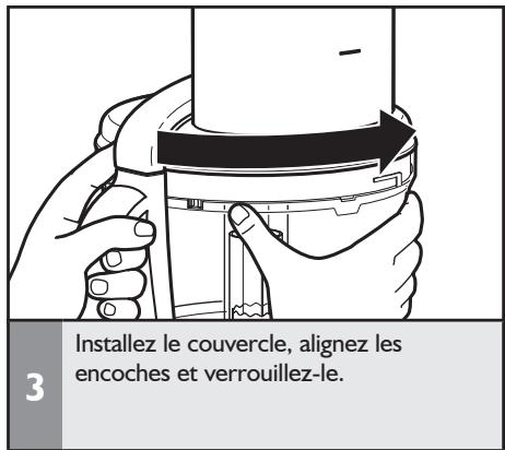 KITCHENAID 5KFP1644EMS ARTISAN - Installation/retrait du bol de préparation - 8