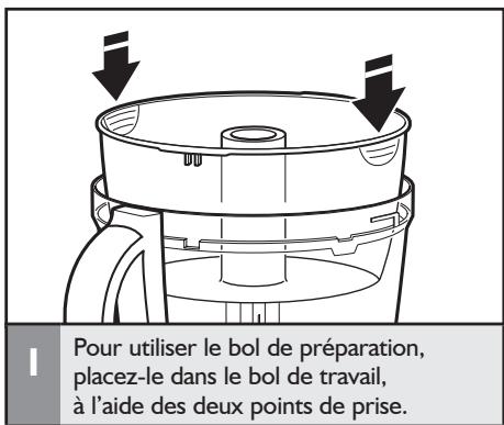 KITCHENAID 5KFP1644EMS ARTISAN - Installation/retrait du bol de préparation - 1