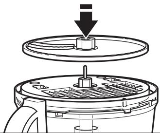 KITCHENAID 5KFP1644EMS ARTISAN - Installation/retrait du kit de découpage en dés - 3
