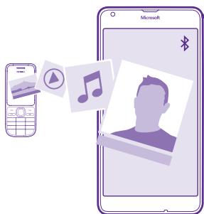 MICROSOFT LUMIA 640 - Transférer du contenu à partir de votre ancien téléphone - 1