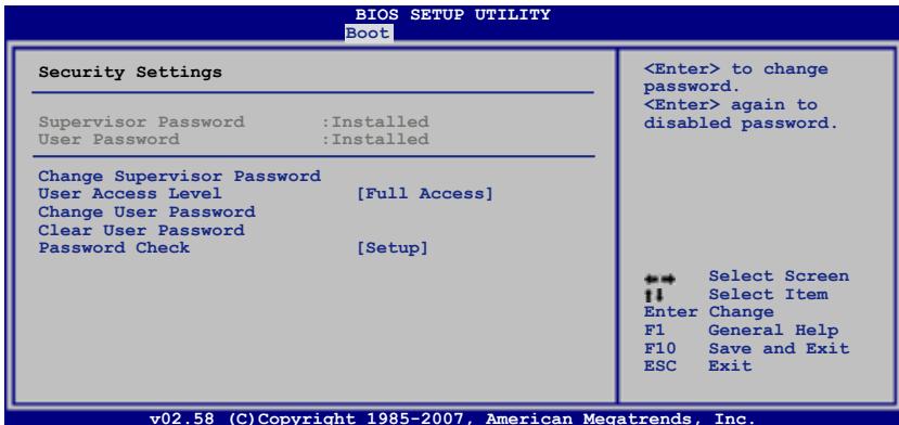 ASUS P5KC - Security - 3