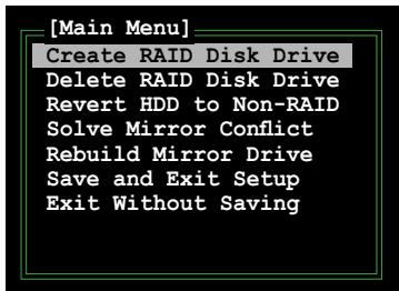 ASUS P5KC - Créer un ensemble RAID : - 1