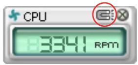 ASUS P5KC - Déplacer les panneaux de surveillance - 1