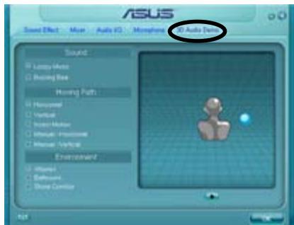 ASUS P5KC - Dém Audio 3D - 1