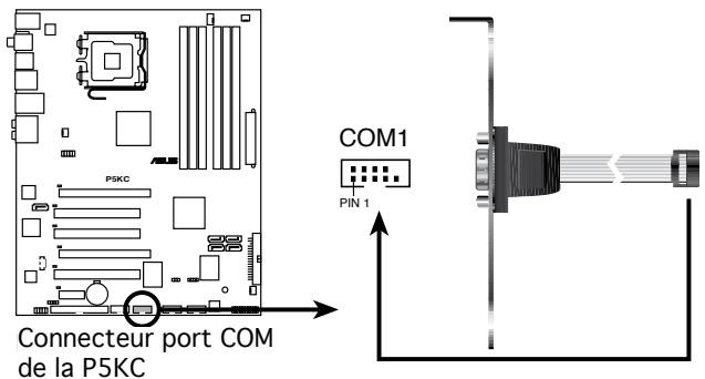 ASUS P5KC - Connecteur port série (10-1 pin COM1) - 1