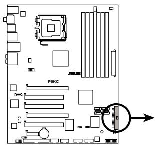 ASUS P5KC - Connecteur pour lecteur de disquettes (34-1 pin FLOPPY) - 2