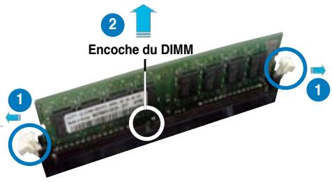 ASUS P5KC - Enlever un module DIMM - 2