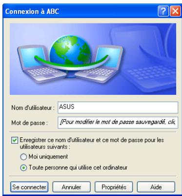 ASUS EEE PC 900SD/XP - Utilisation d'une adresse IP dynamique : - 13