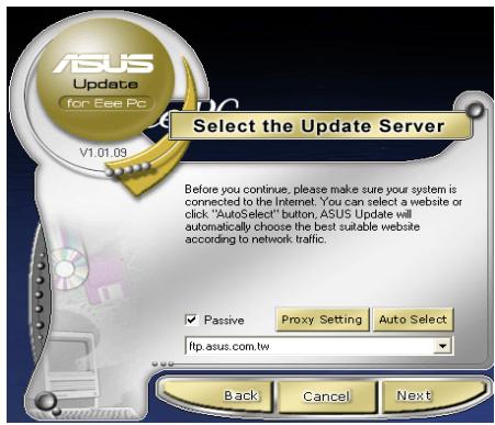 ASUS EEE PC 900SD/XP - Mise à jour du BIOS sur Internet - 3