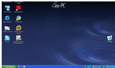 ASUS EEE PC 900SD/XP - Ajuster la résolution de l'écran - 4