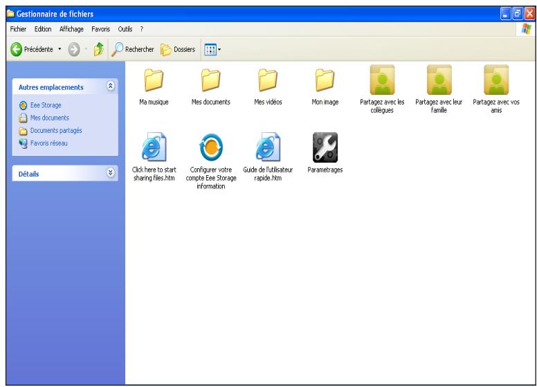 ASUS EEE PC 900SD/XP - Pour utiliser Eee Storage - 4