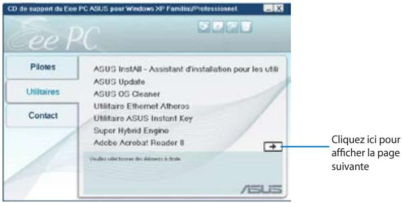 ASUS EEE PC 901 XP - Menu Utilaires - 1