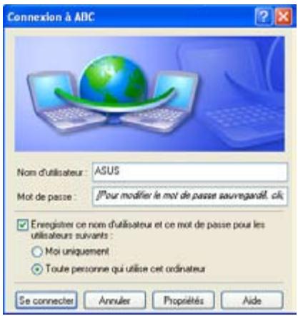 ASUS EEE PC 901 XP - Utilisation d'une adresse IP dynamique : - 13