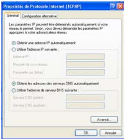 ASUS EEE PC 901 XP - Utilisation d'une adresse IP dynamique : - 4