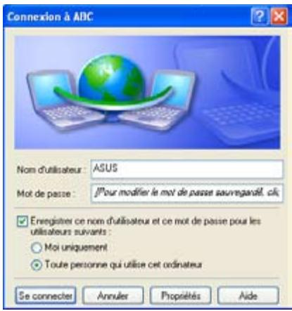 ASUS EEE PC 904HA XP - Utilisation d'une adresse IP dynamique : - 13