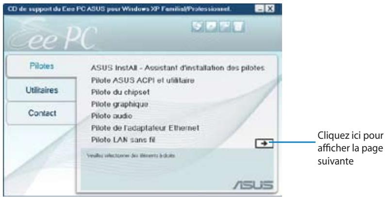 ASUS EEE PC 904HD XP - Menu Pilotes - 1