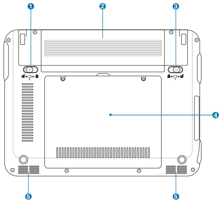 ASUS EEE PC 904HD XP - Face inférieure - 2