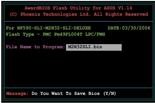ASUS M3A78 - Mise à jour du BIOS - 3