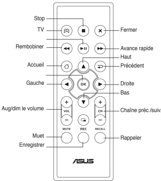 ASUS MY CINEMA-ES3-100 - A.1.2 Télecommande à 21 touches - 1