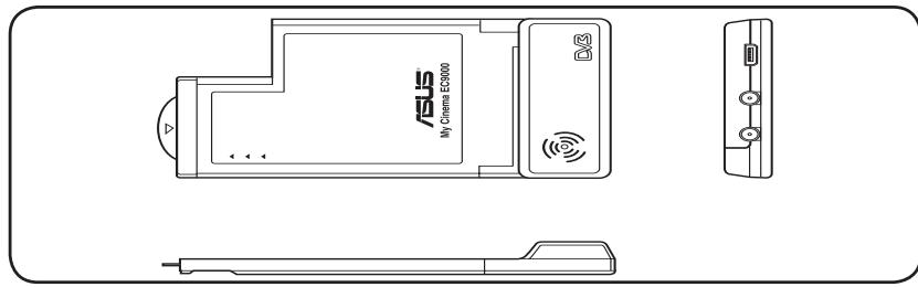 ASUS MY CINEMA-ES3-100 - Carte (Hybrid) Express Card - 1