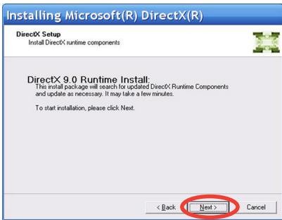 ASUS MY CINEMA-PE6100ANALOG - Installer Microsoft DirectX® - 3