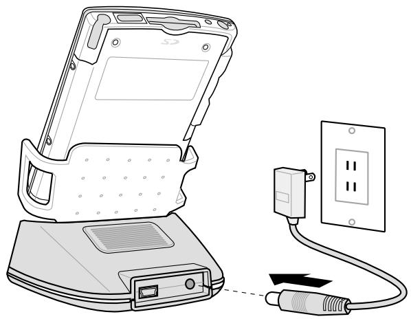 ASUS MYPAL A600 - Connector le transformateur électrique - 1